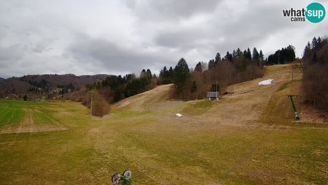Webcam Smučišče Senožeta – Ski Resort Live View near Bohinj