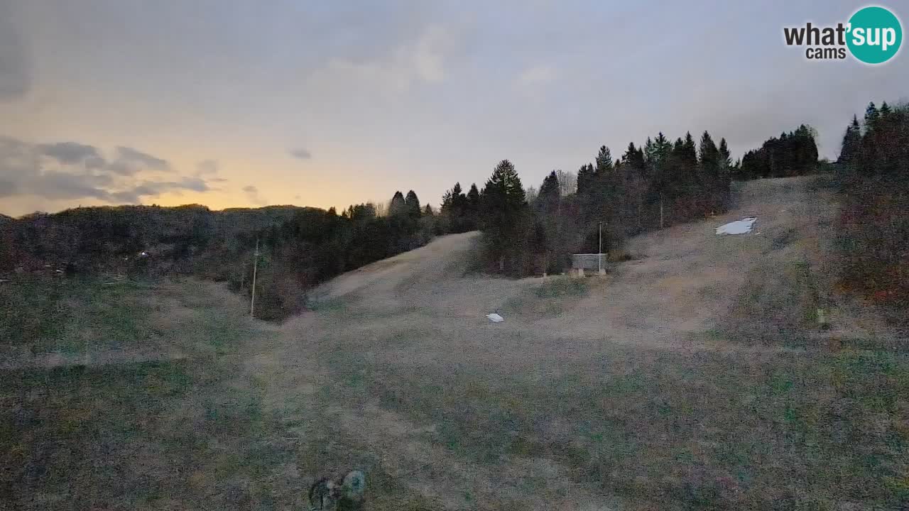 Webcam Smučišče Senožeta – Stazione sciistica a Srednja Vas vicino Bohinj
