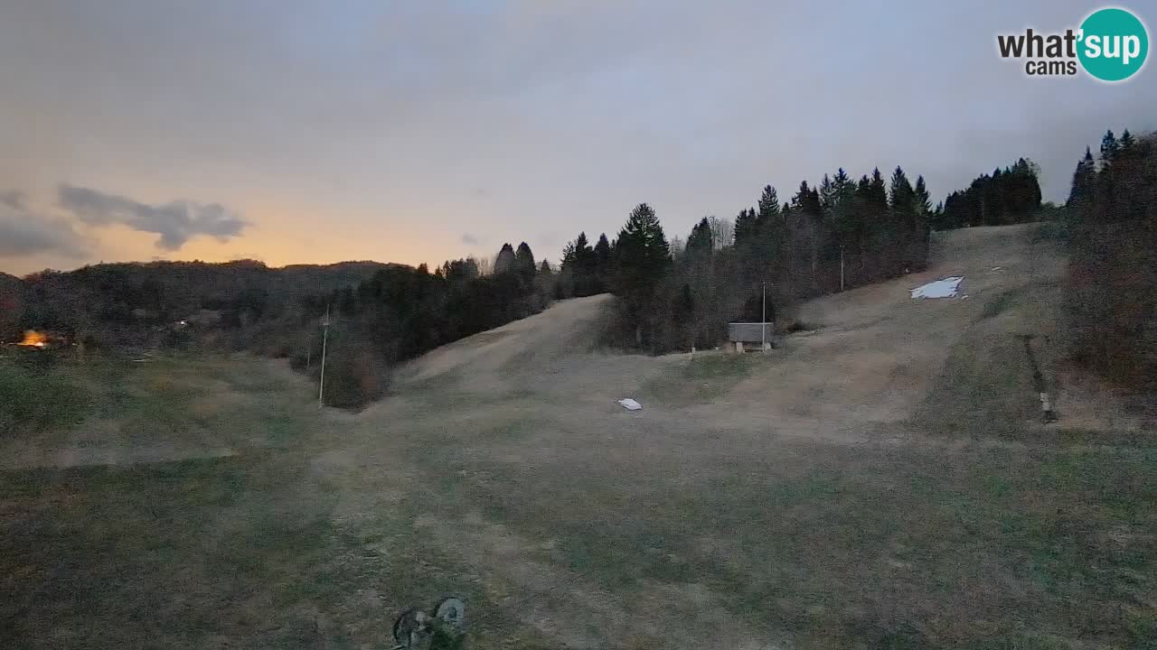 Webcam Smučišče Senožeta – Ski Resort Live View near Bohinj