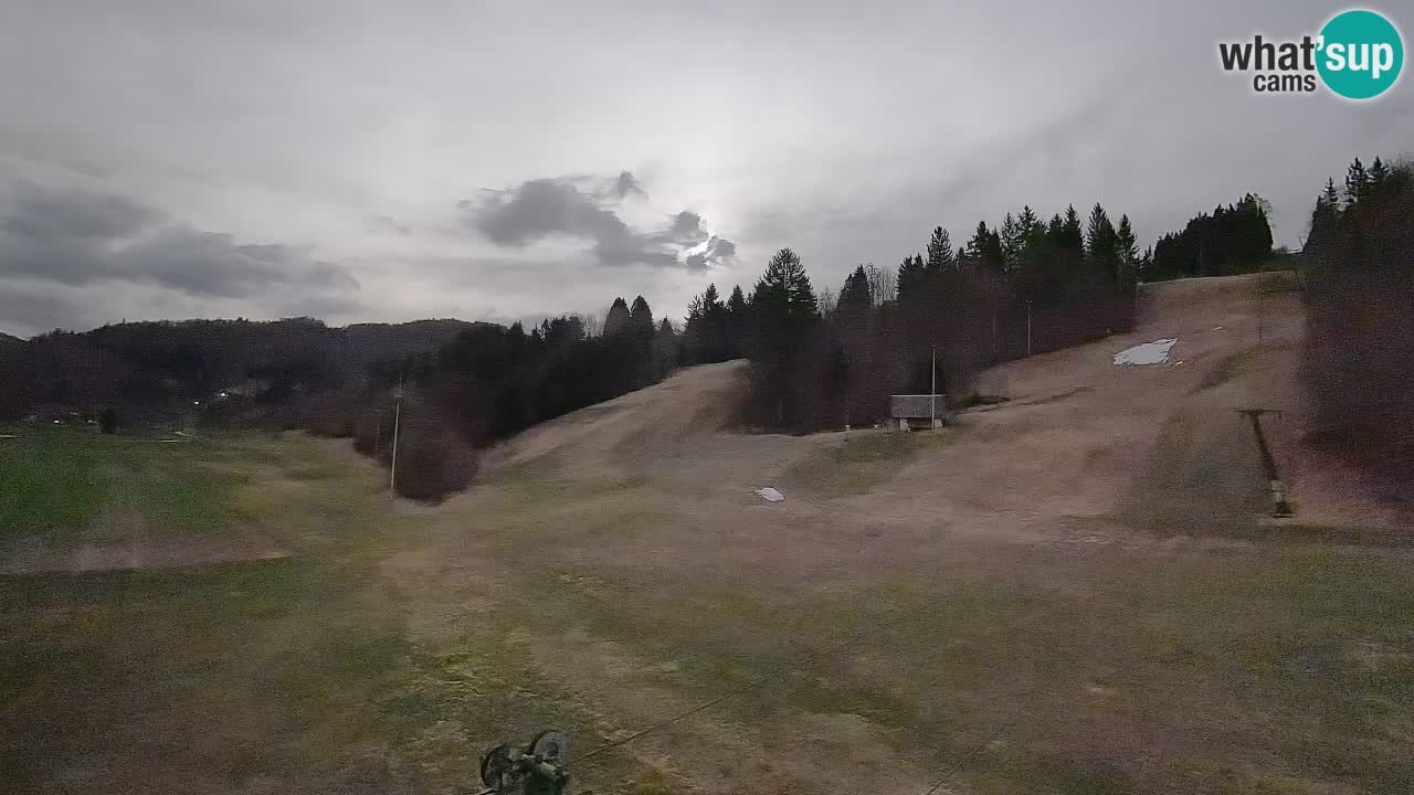 Webcam Smučišče Senožeta – Stazione sciistica a Srednja Vas vicino Bohinj