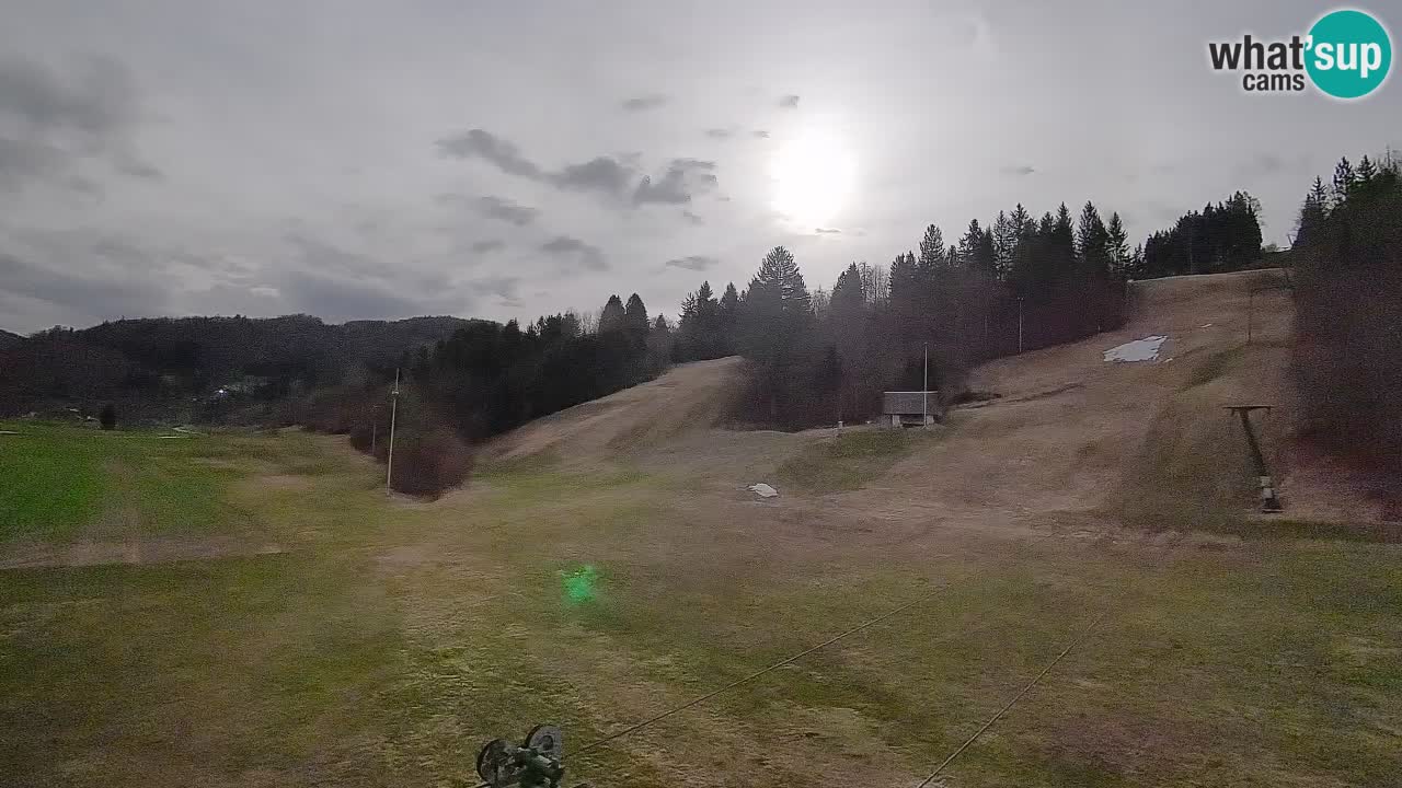 Webcam Smučišče Senožeta – Ski Resort Live View near Bohinj