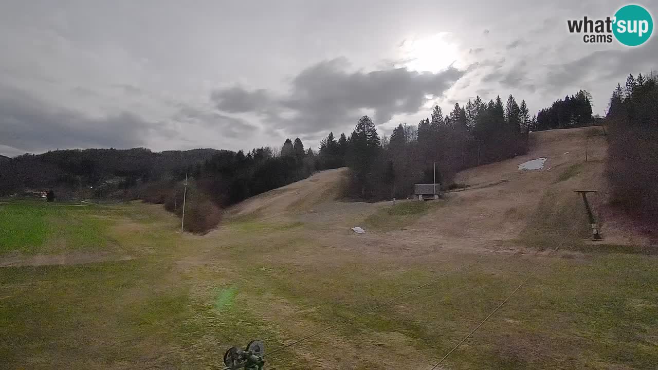 Webcam Smučišče Senožeta – Ski Resort Live View near Bohinj