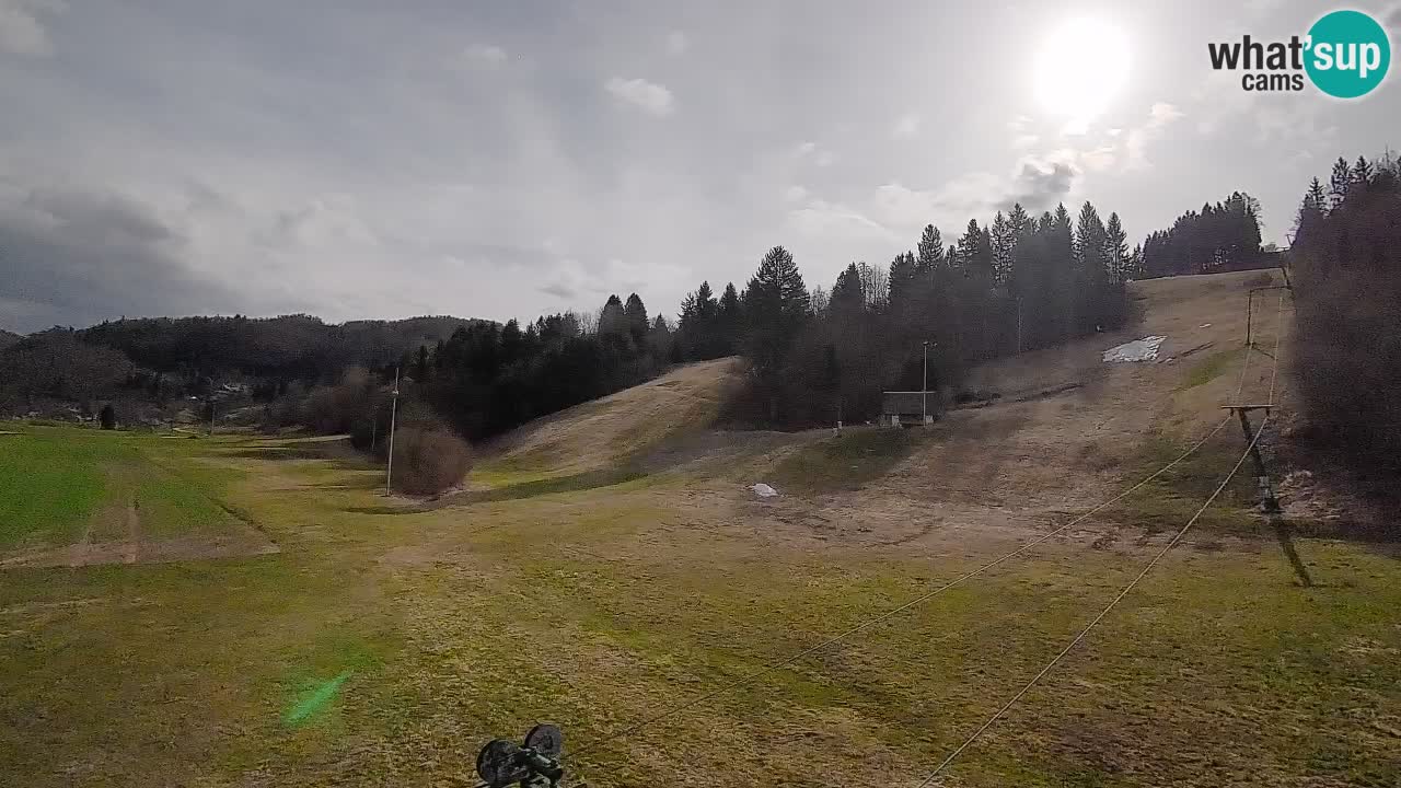 Webcam Smučišče Senožeta – Ski Resort Live View near Bohinj