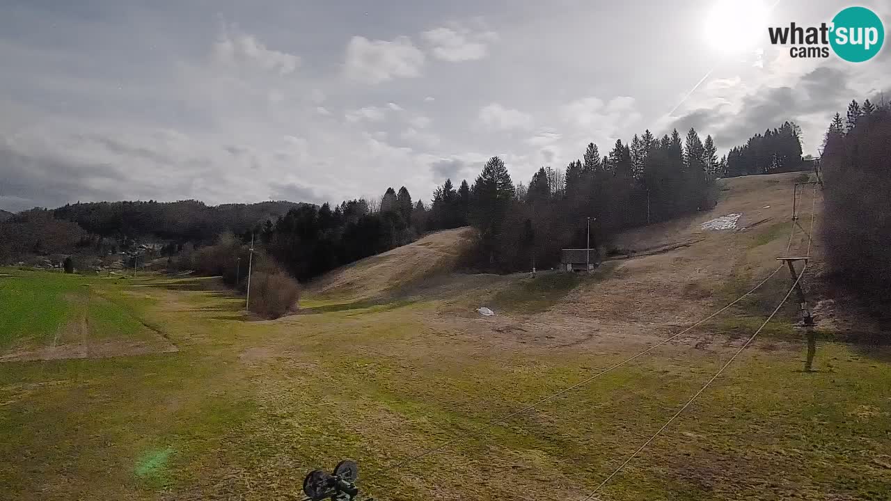 Webcam Smučišče Senožeta – Ski Resort Live View near Bohinj