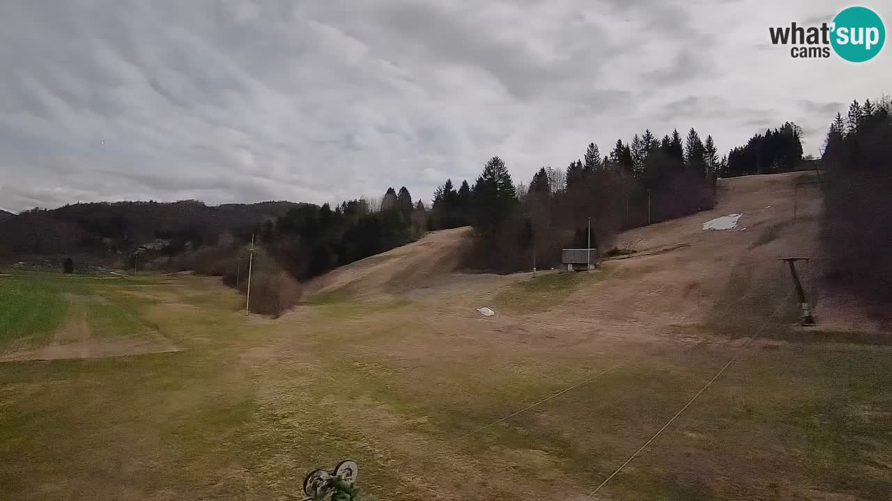 Webcam Smučišče Senožeta – Ski Resort Live View near Bohinj