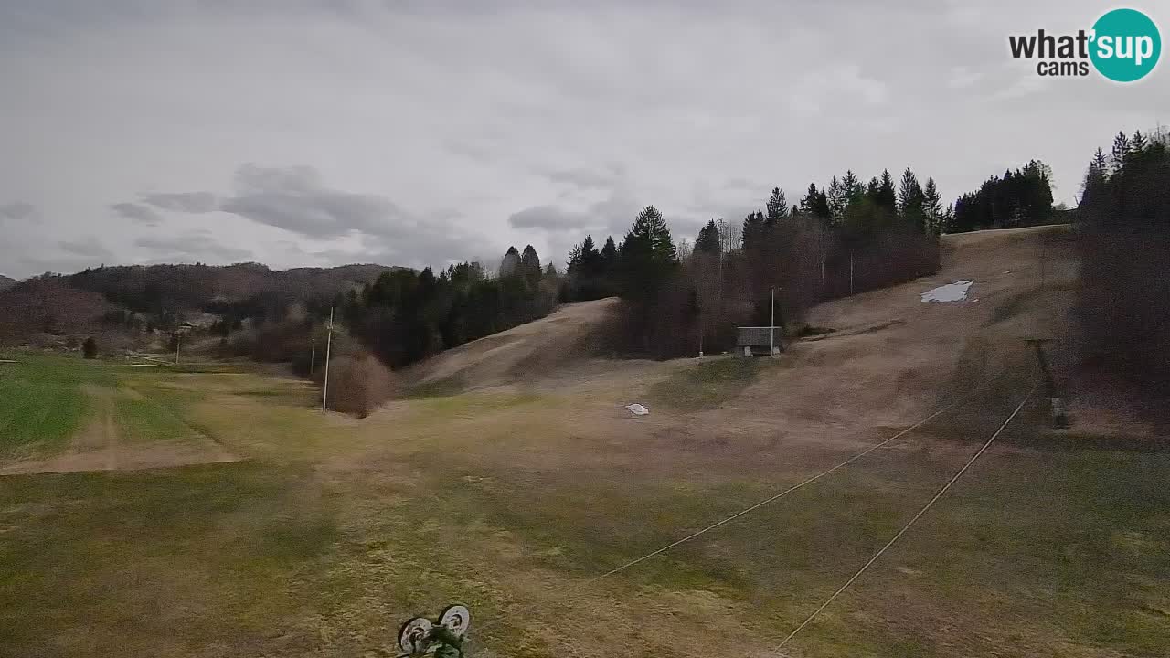 Webcam Smučišče Senožeta – Ski Resort Live View near Bohinj