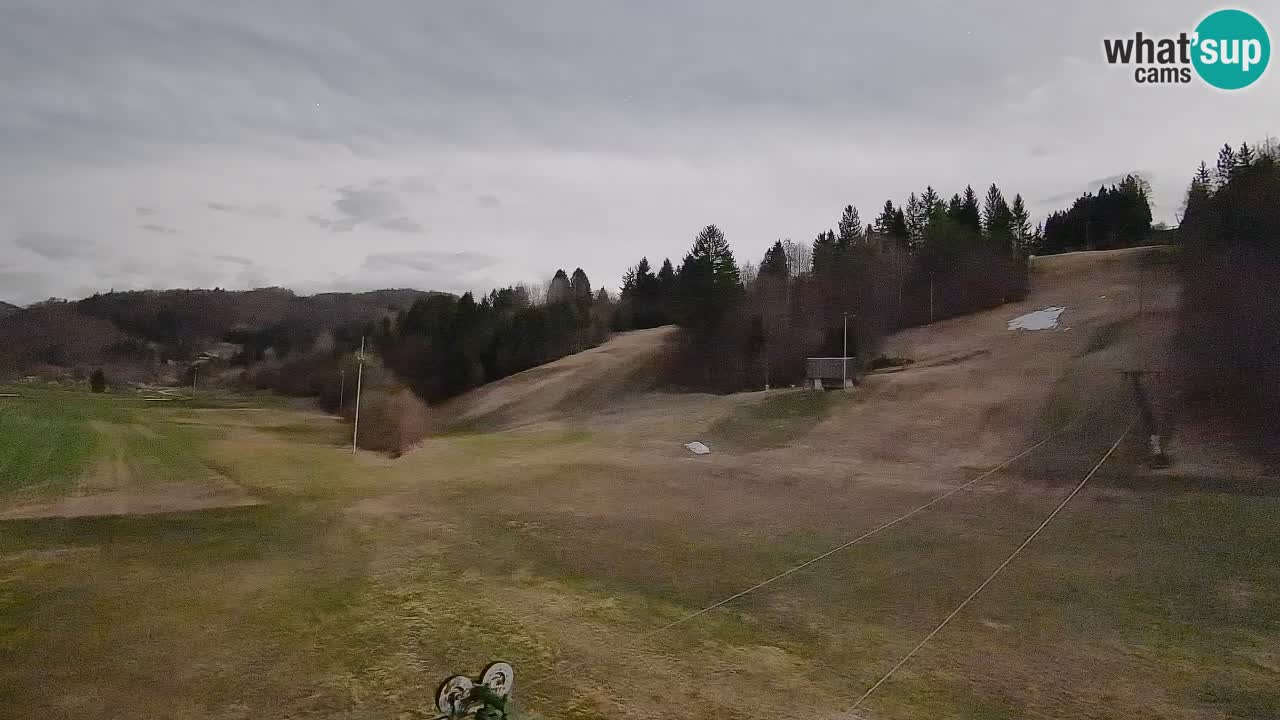 Webcam Smučišče Senožeta – Ski Resort Live View near Bohinj