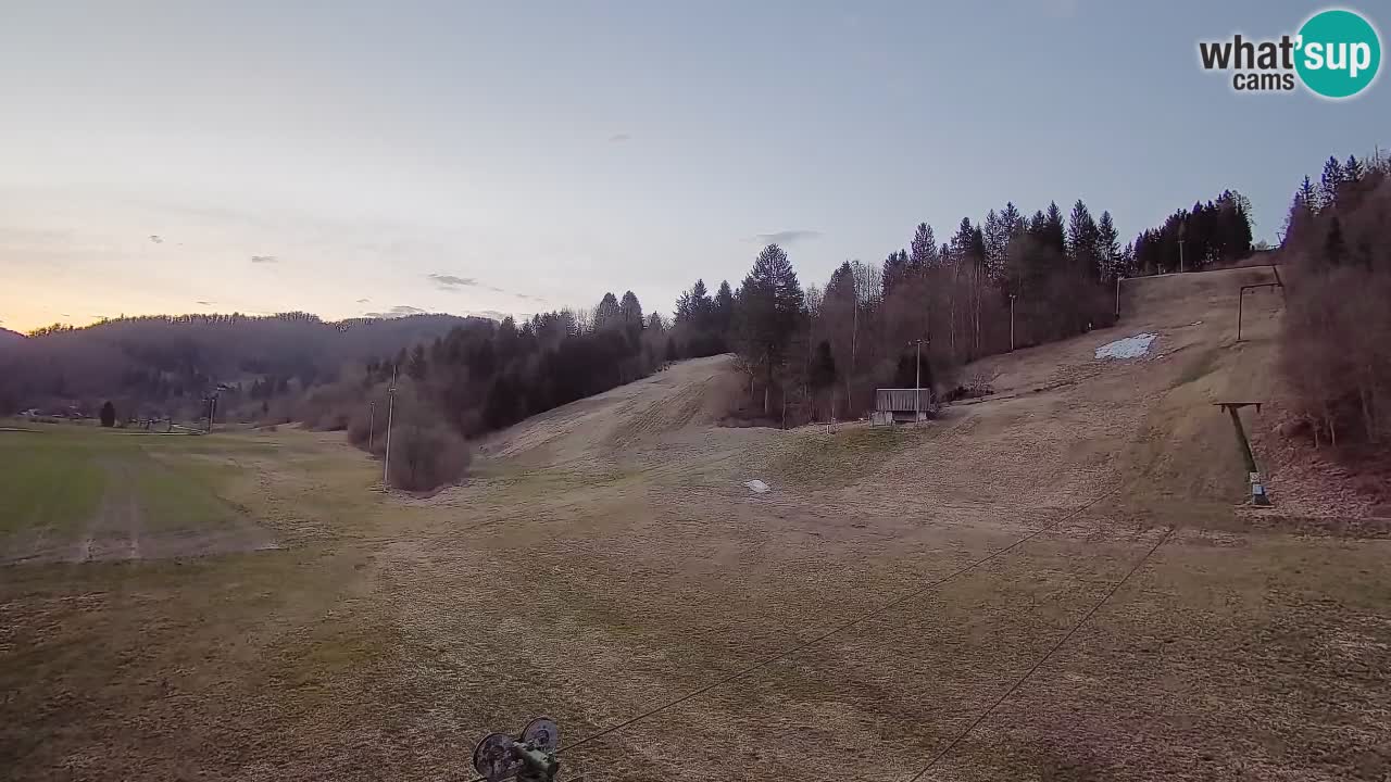 Web kamera Smučišče Senožeta – Skijalište u Srednjoj Vasi kod Bohinja