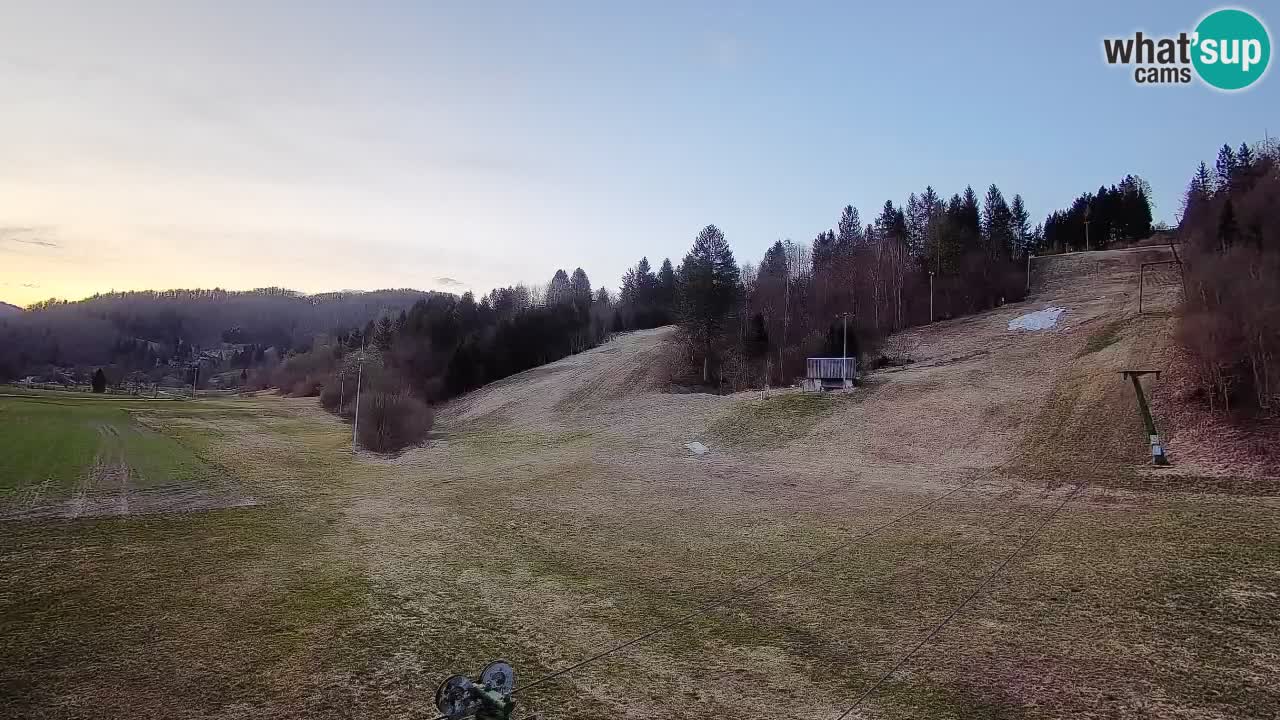 Webcam Smučišče Senožeta – Ski Resort Live View near Bohinj