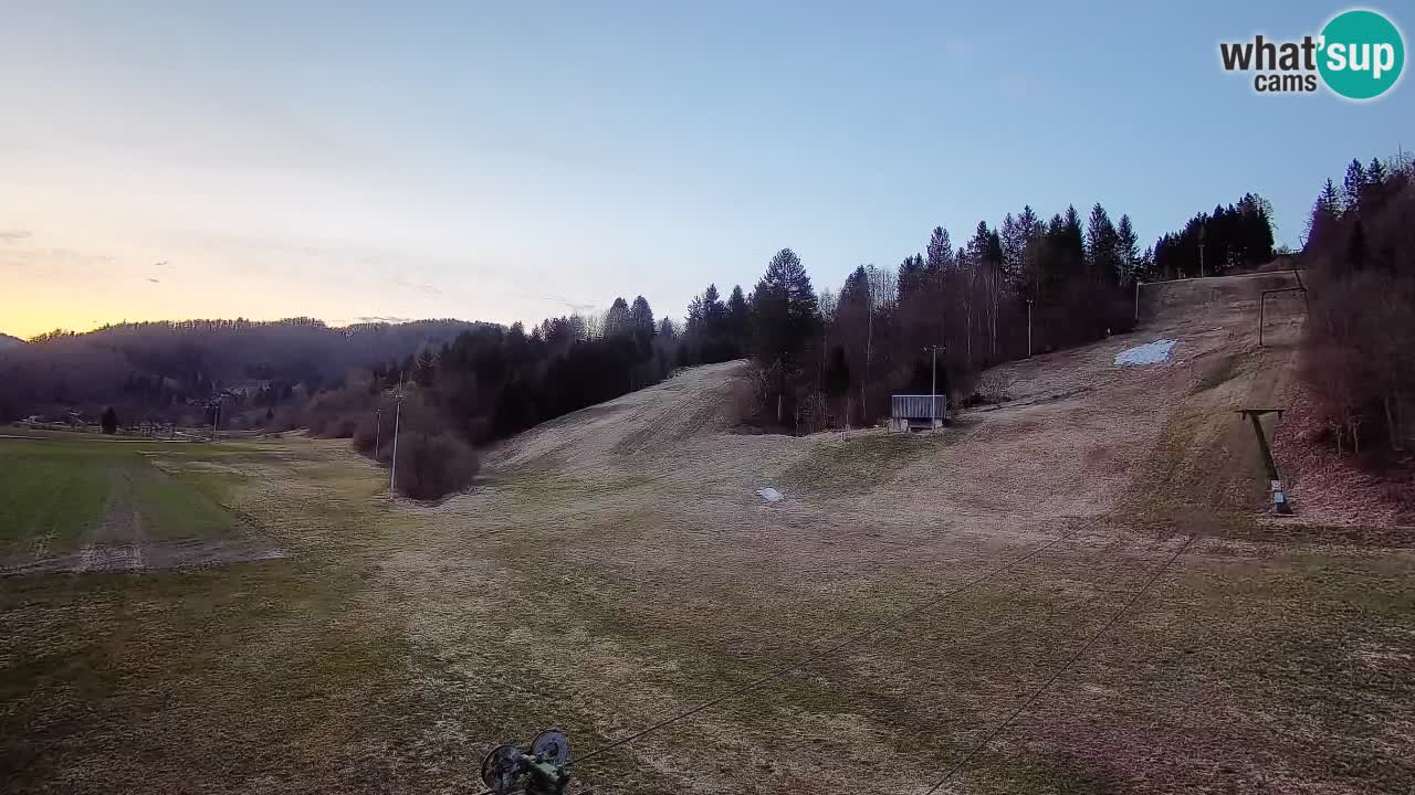 Webcam Smučišče Senožeta – Ski Resort Live View near Bohinj