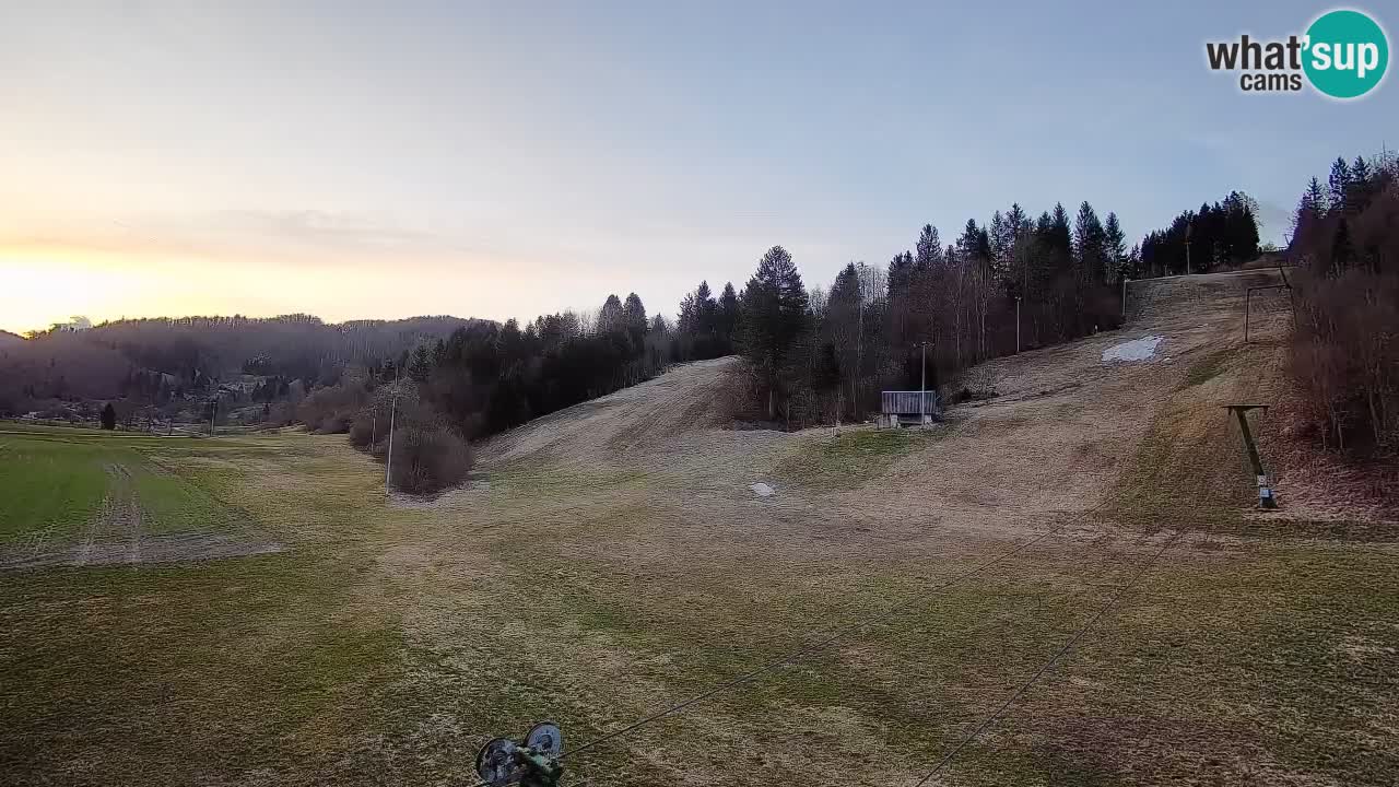 Webcam Smučišče Senožeta – Ski Resort Live View near Bohinj