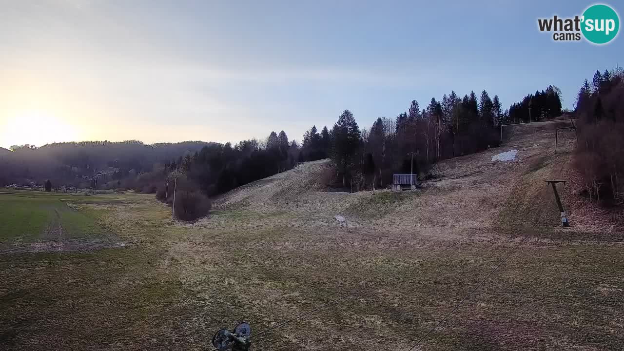 Webcam Smučišče Senožeta – Ski Resort Live View near Bohinj