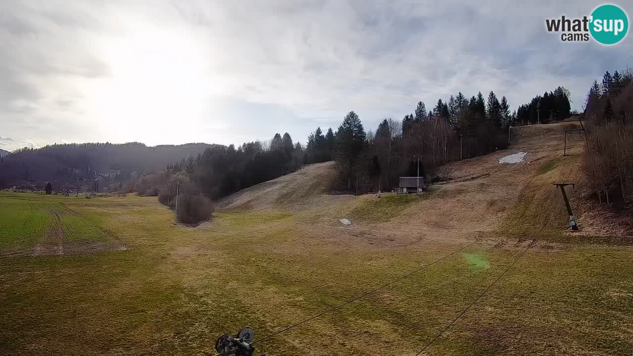 Webcam Smučišče Senožeta – Ski Resort Live View near Bohinj