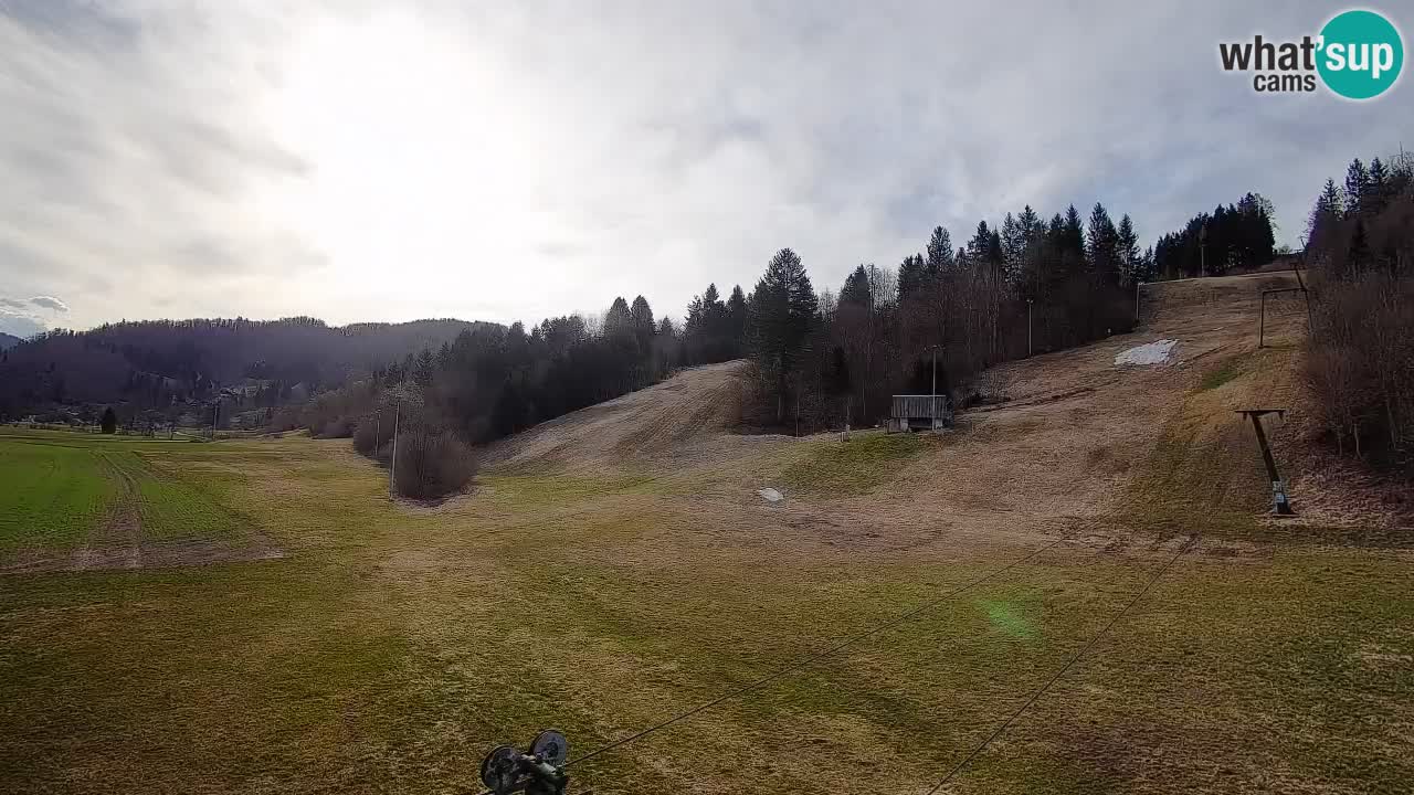 Webcam Smučišče Senožeta – Ski Resort Live View near Bohinj