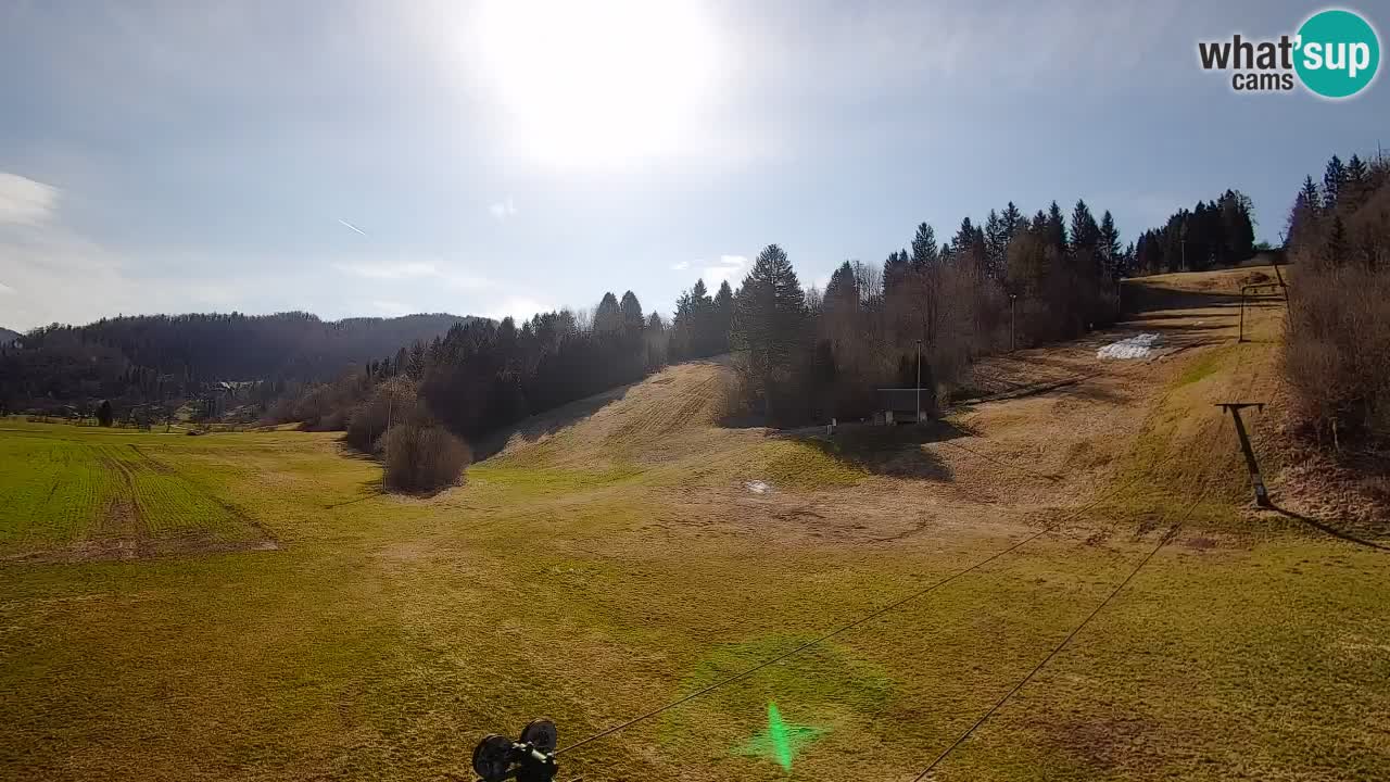 Webcam Smučišče Senožeta – Ski Resort Live View near Bohinj