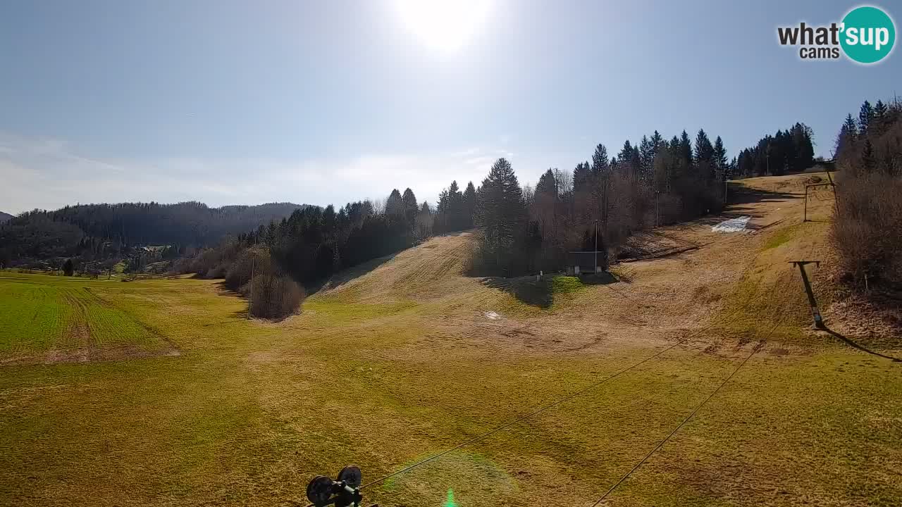 Webcam Smučišče Senožeta – Stazione sciistica a Srednja Vas vicino Bohinj