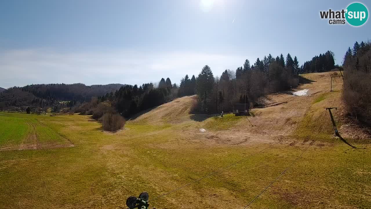 Webcam Smučišče Senožeta – Ski Resort Live View near Bohinj