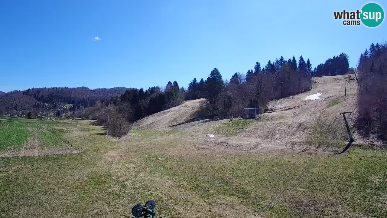 Webcam Smučišče Senožeta – Ski Resort Live View near Bohinj