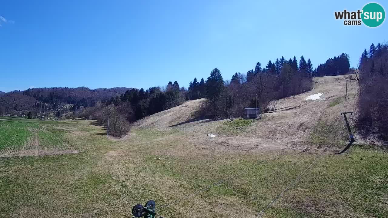 Webcam Smučišče Senožeta – Ski Resort Live View near Bohinj