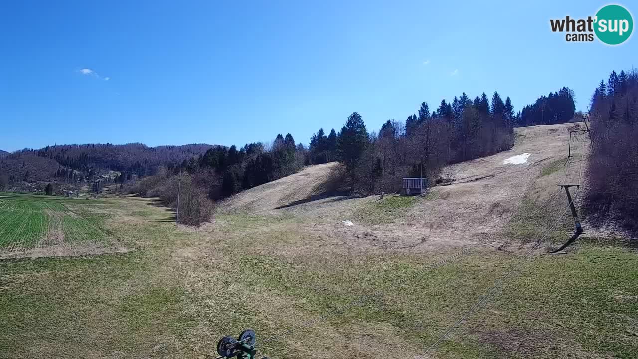 Webcam Smučišče Senožeta – Ski Resort Live View near Bohinj