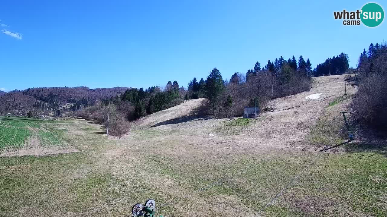 Webcam Smučišče Senožeta – Stazione sciistica a Srednja Vas vicino Bohinj