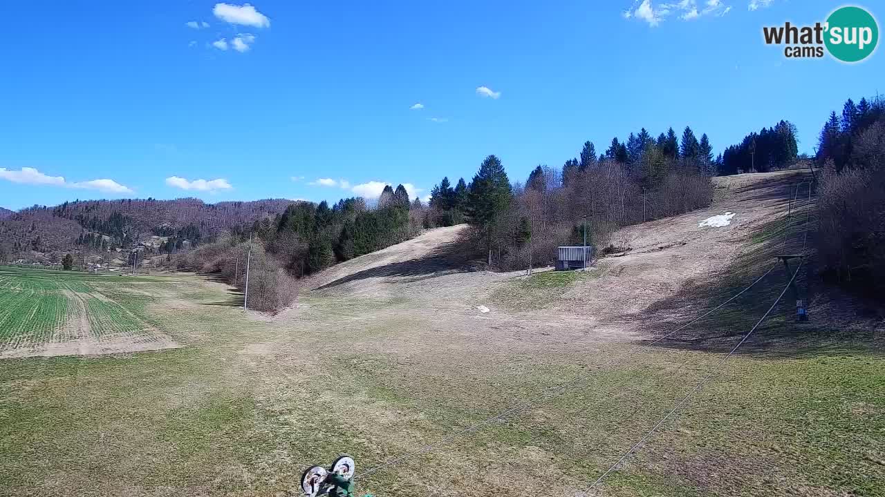 Webcam Smučišče Senožeta – Stazione sciistica a Srednja Vas vicino Bohinj