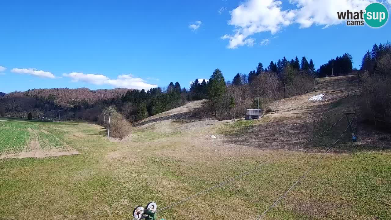Webcam Smučišče Senožeta – Station de ski à Srednja Vas près de Bohinj