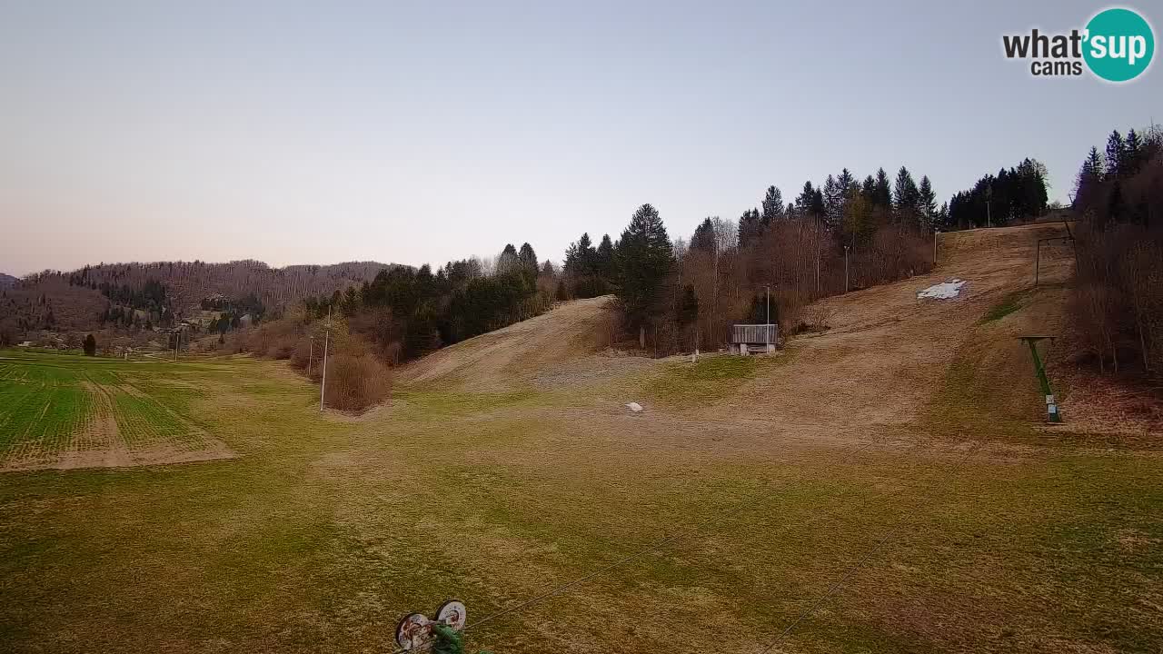 Webcam Smučišče Senožeta – Ski Resort Live View near Bohinj