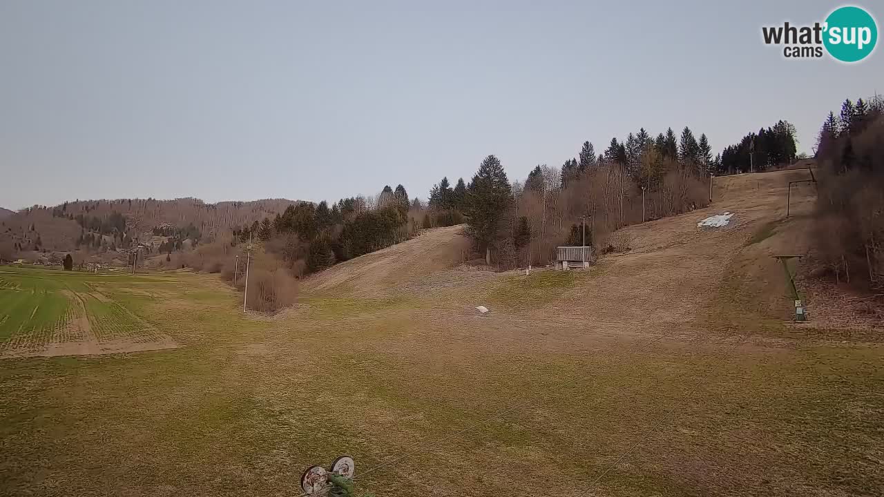 Webcam Smučišče Senožeta – Ski Resort Live View near Bohinj