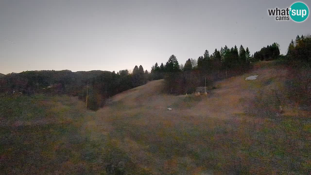 Webcam Smučišče Senožeta – Ski Resort Live View near Bohinj