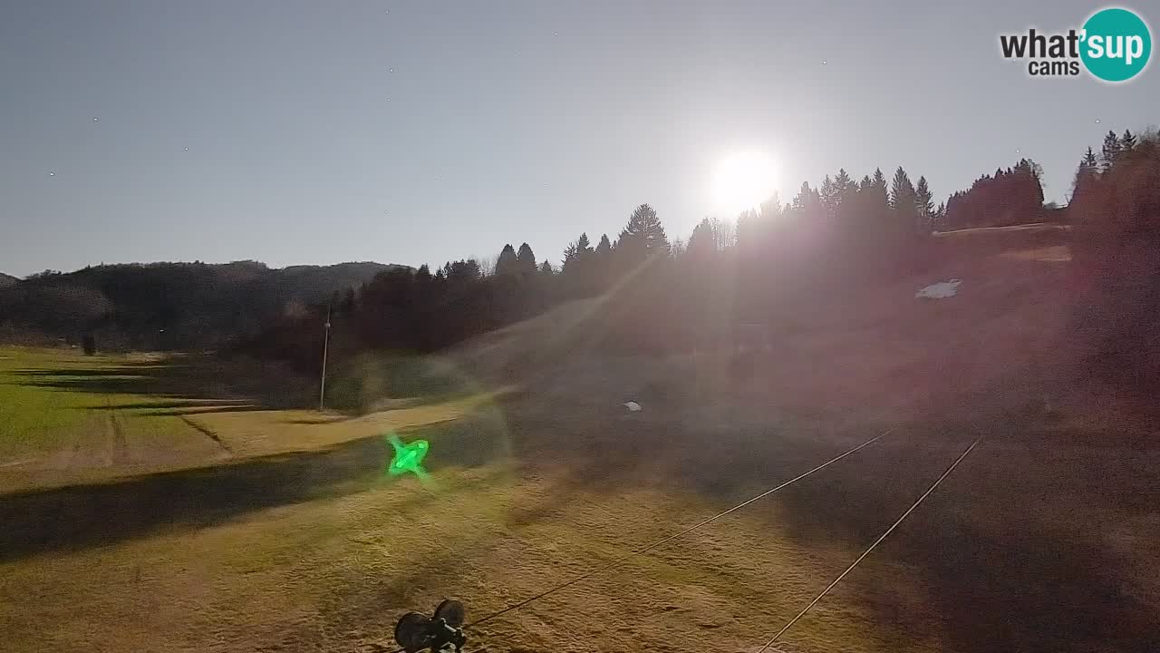 Webcam Smučišče Senožeta – Ski Resort Live View near Bohinj