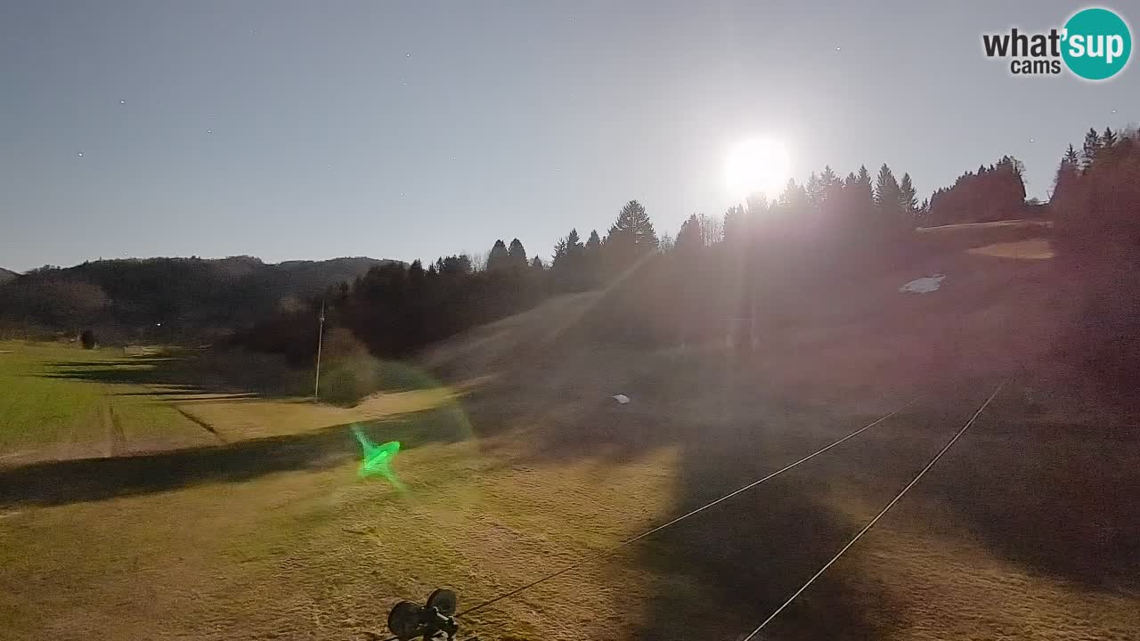 Webcam Smučišče Senožeta – Ski Resort Live View near Bohinj