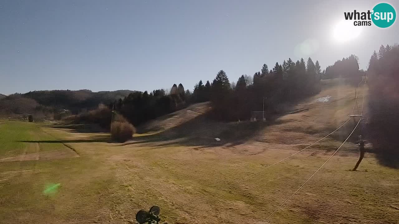 Webcam Smučišče Senožeta – Stazione sciistica a Srednja Vas vicino Bohinj