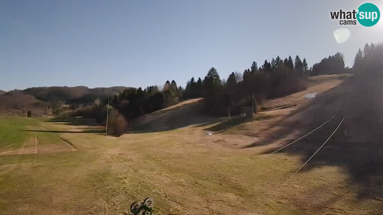 Webcam Smučišče Senožeta – Ski Resort Live View near Bohinj