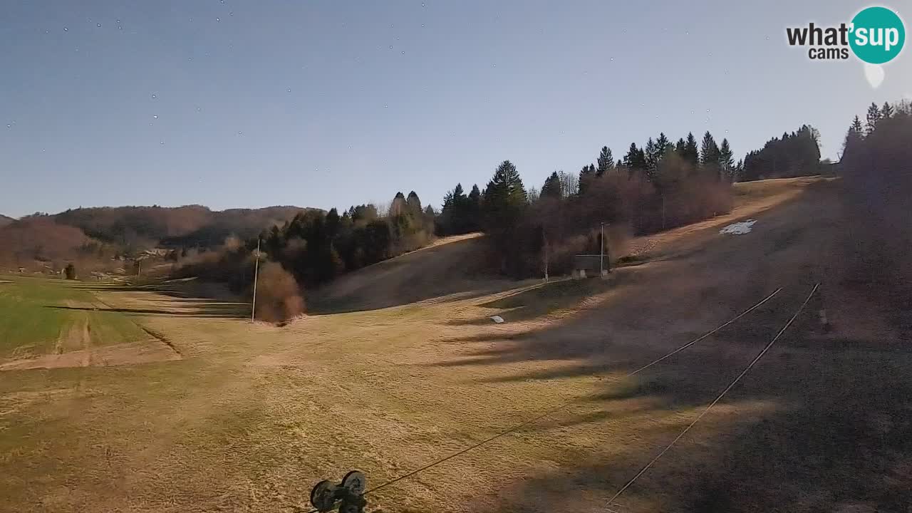 Webcam Smučišče Senožeta – Ski Resort Live View near Bohinj