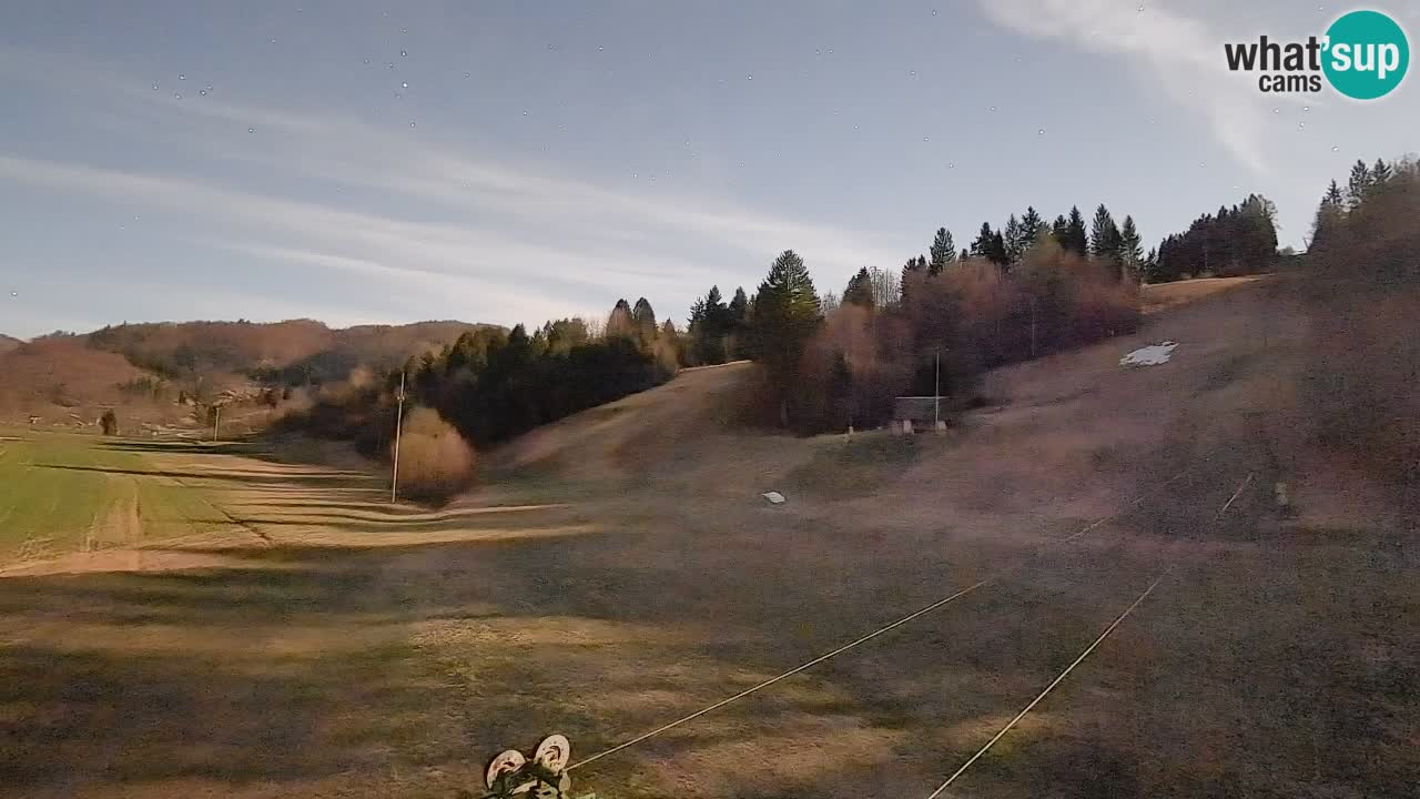 Web kamera Smučišče Senožeta – Skijalište u Srednjoj Vasi kod Bohinja