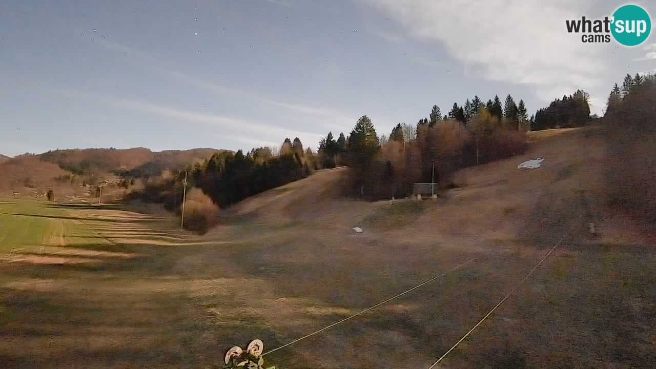 Webcam Smučišče Senožeta – Ski Resort Live View near Bohinj