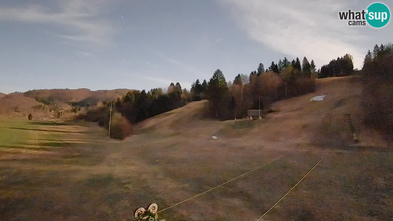 Webcam Smučišče Senožeta – Ski Resort Live View near Bohinj