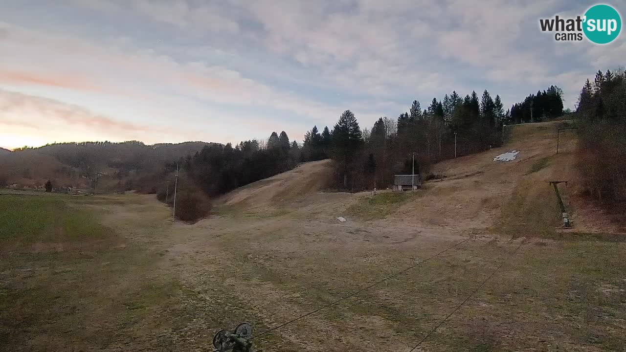 Webcam Smučišče Senožeta – Ski Resort Live View near Bohinj