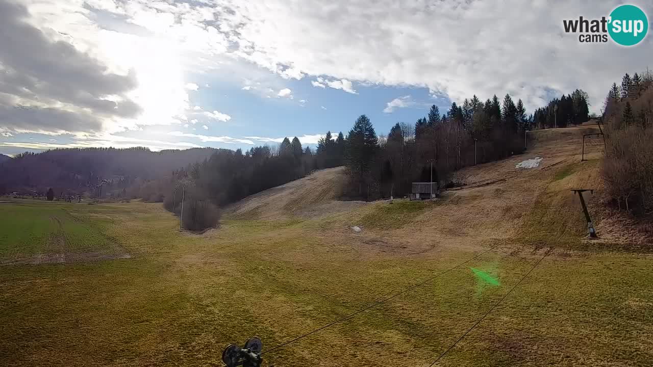 Webcam Smučišče Senožeta – Ski Resort Live View near Bohinj