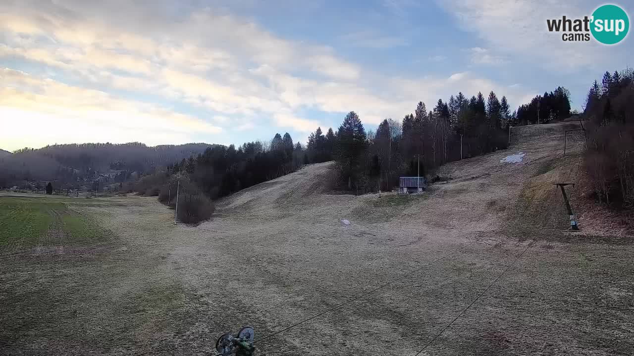 Webcam Smučišče Senožeta – Ski Resort Live View near Bohinj