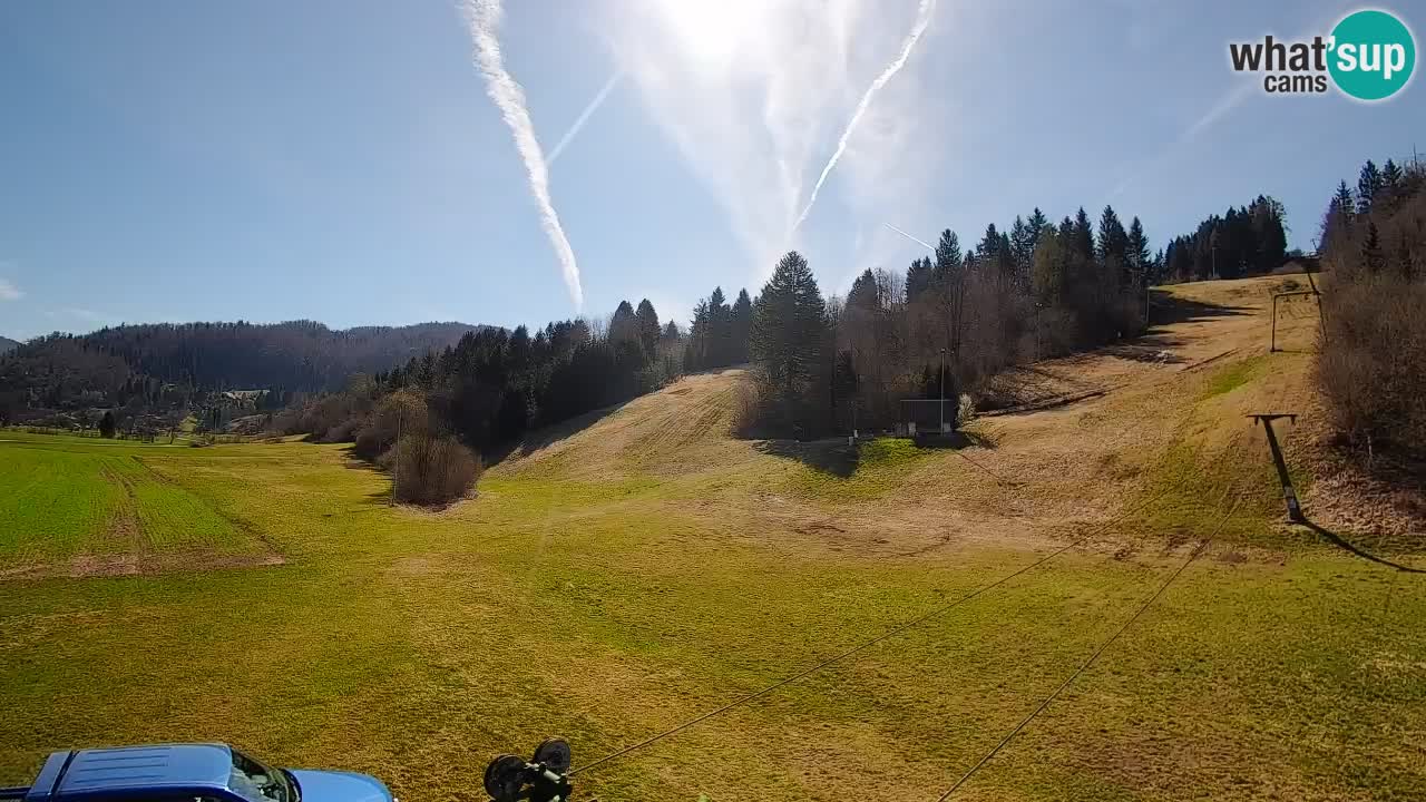 Webcam Smučišče Senožeta – Ski Resort Live View near Bohinj