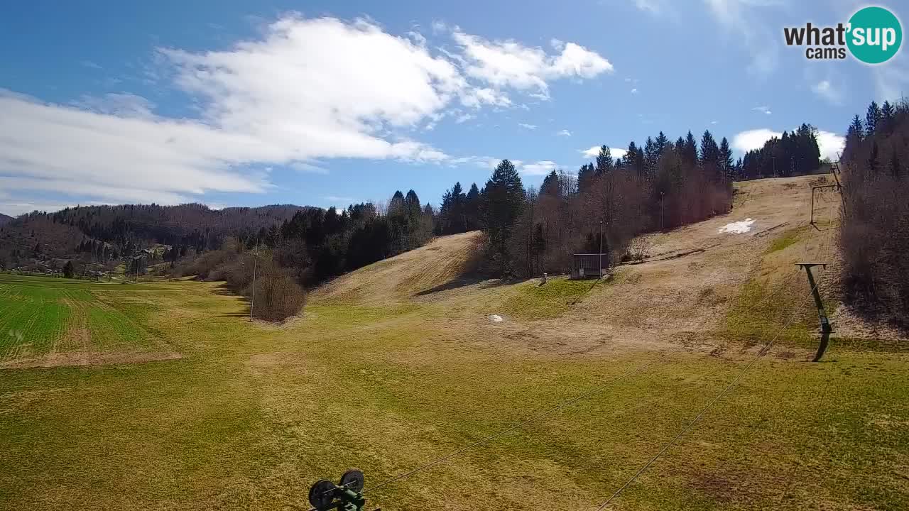 Webcam Smučišče Senožeta – Ski Resort Live View near Bohinj