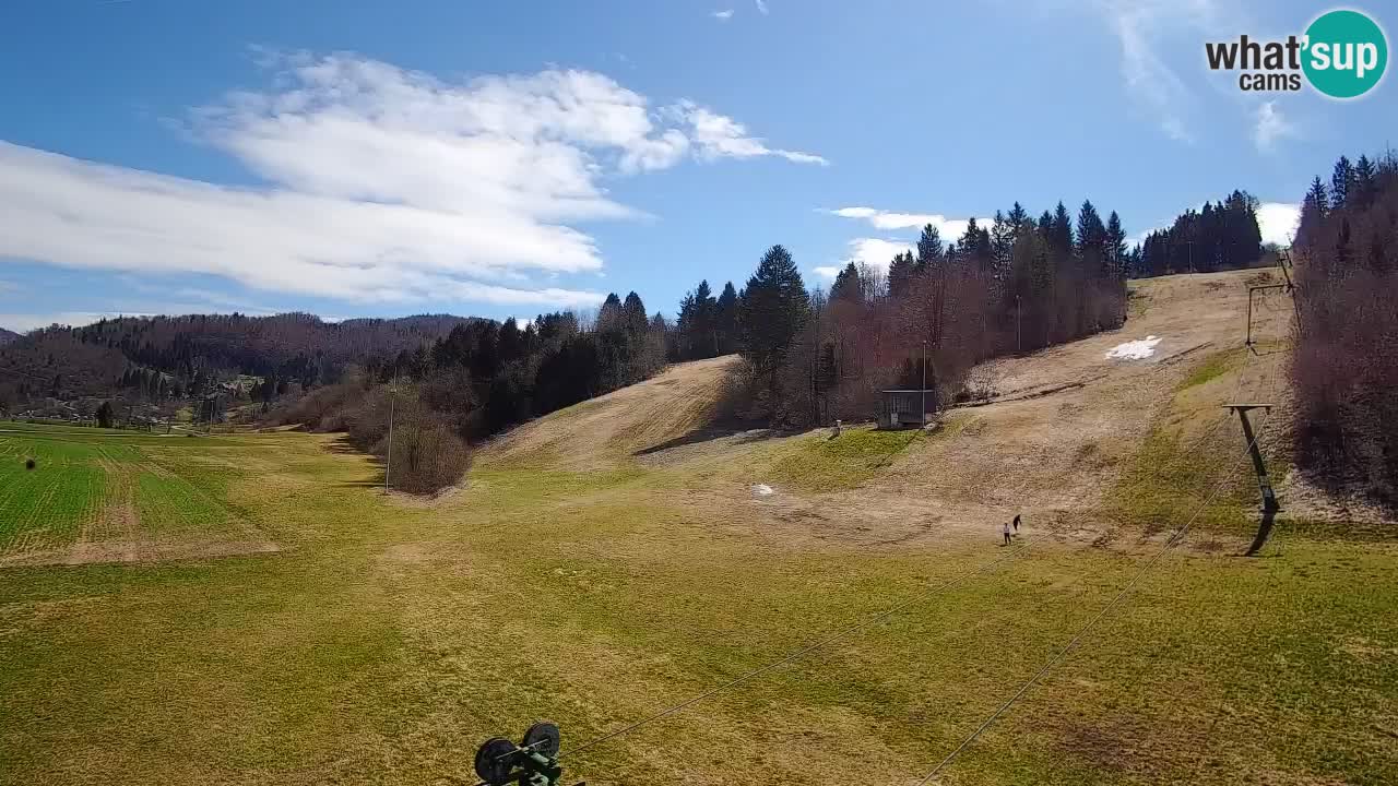 Web kamera Smučišče Senožeta – Skijalište u Srednjoj Vasi kod Bohinja
