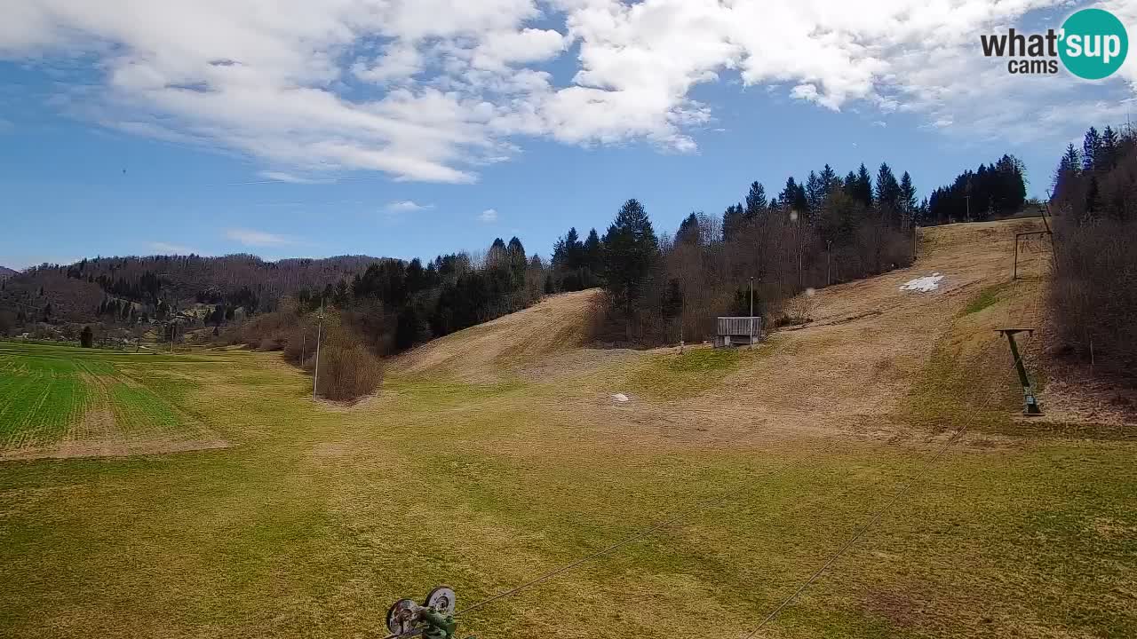 Web kamera Smučišče Senožeta – Skijalište u Srednjoj Vasi kod Bohinja