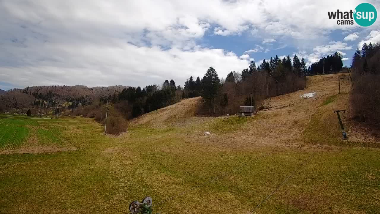 Webcam Smučišče Senožeta – Stazione sciistica a Srednja Vas vicino Bohinj
