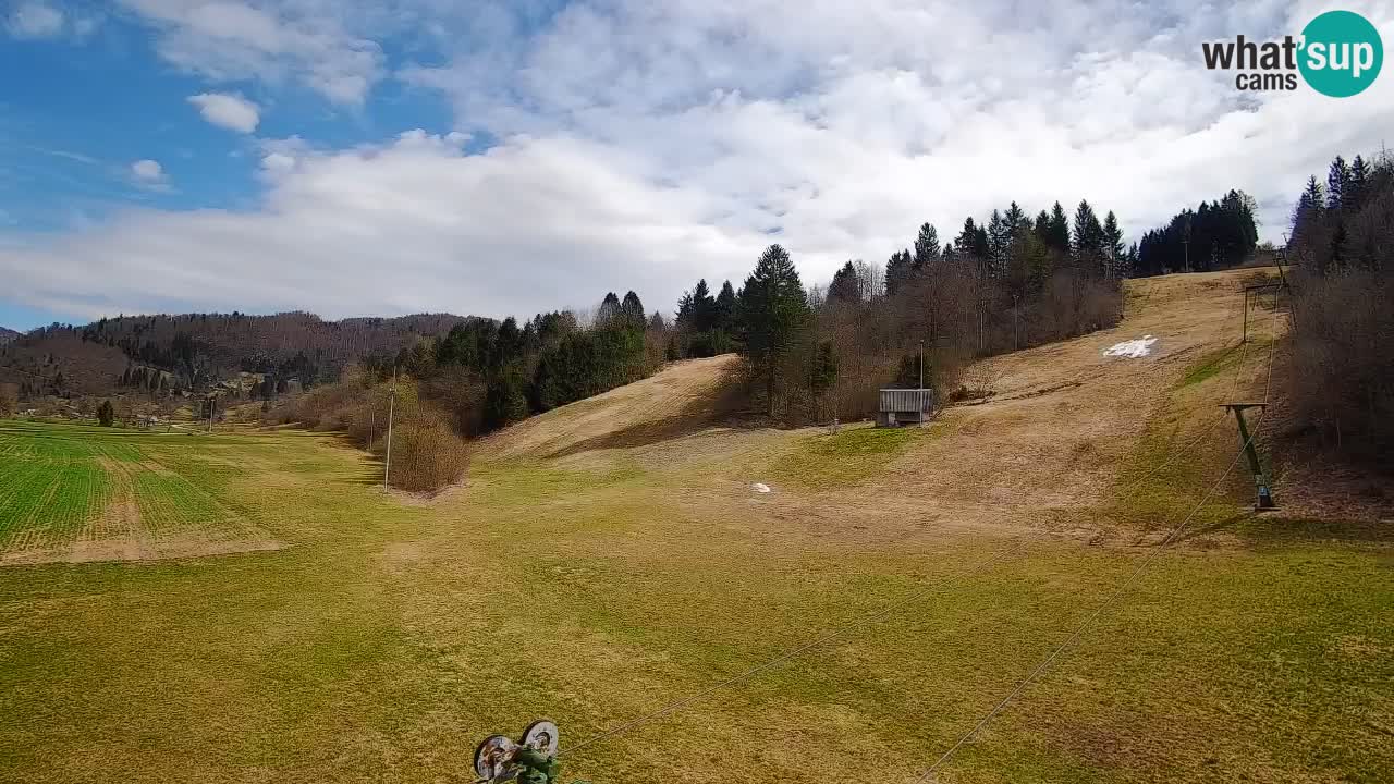 Webcam Smučišče Senožeta – Ski Resort Live View near Bohinj