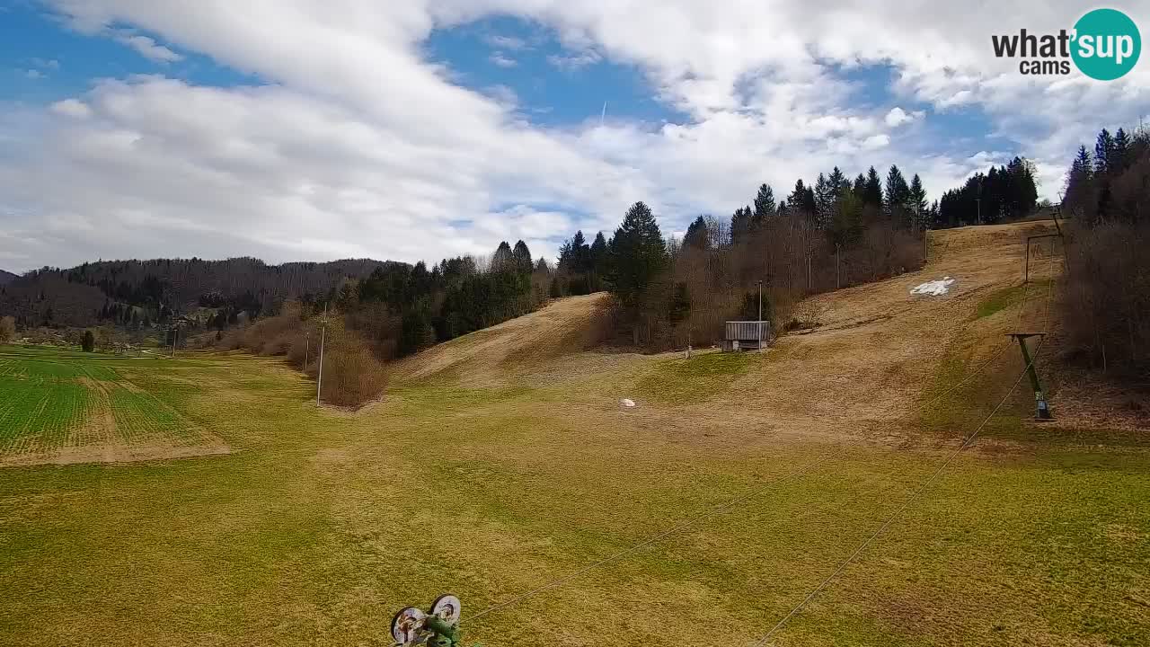 Webcam Smučišče Senožeta – Ski Resort Live View near Bohinj