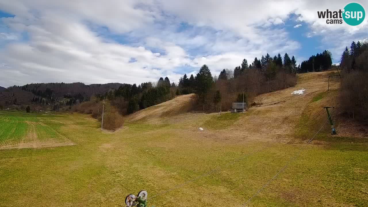 Webcam Smučišče Senožeta – Ski Resort Live View near Bohinj