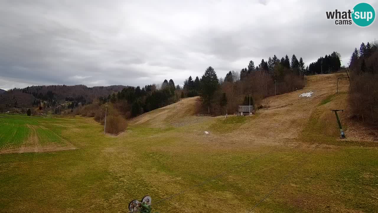 Webcam Smučišče Senožeta – Ski Resort Live View near Bohinj